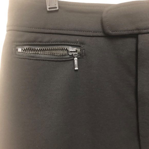 Ski Pants Eddie Bauer EBTEK Black Schoeller Snow Stirrup Sports Women’s Size 16 - Picture 4 of 12